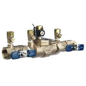 lot 26 image: Febco 34 in. Double Check Valve Backflow Preventer Assembly Small Diameter Freeze Sensor  Customer Returns See Pictures
