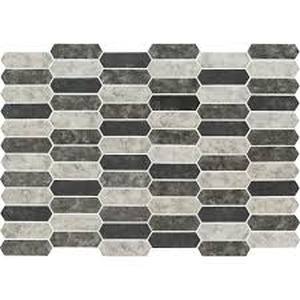 lot 34 image: 12 Boxes of MSI Urban Tapestry Picket (14.13 in. (L) X 9.84 in. (W) X6mm (Thick) 0.97 sq. ft. Customer Returns See Pictures