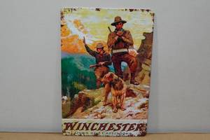 Metal Novelty Sign -Winchester