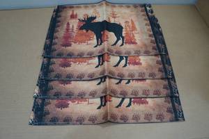 4 Moose Table Place Mats