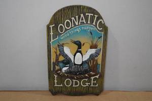 Loonatic Lodge Wall Art