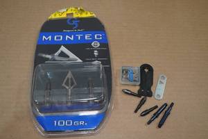 G5 Montec 100 Gr Broadheads and Accessories