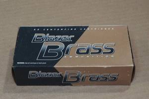 50 CCI Blazer Brass 9mm Luger 115 Gr FMJ Ammo