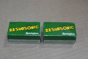 100 Remington 22 Subsonic .22 LR HP Ammo