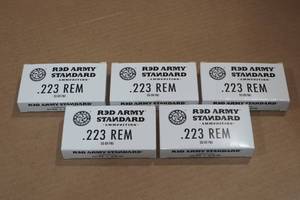 100 Red Army Standard .223 Rem 55 Gr FMJ Ammo