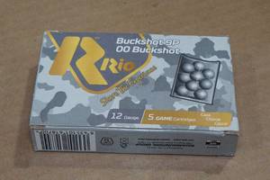 5 Rio 12 Gauge 2-34 00 Buckshot Shotshells