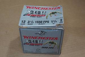 25 Winchester Xpert 12 Gauge 3-12 2 Shot Shotshells