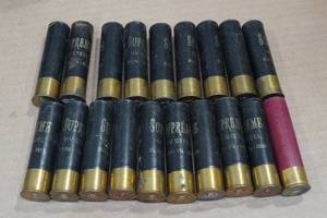 19 Mixed 12 Gauge 3-12 BBB Shot Shotshells