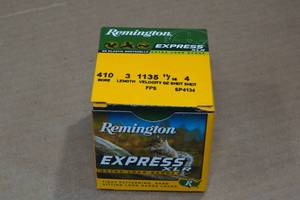 25 Remington Express .410 Bore 3 4 Shot Shotshells