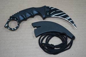 Tiger Claw Karambit Neck Knife