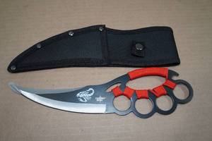 Red Scorpion Ninja Cobra Knife