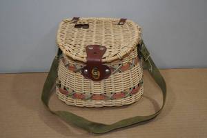 Wicker Fish Basket