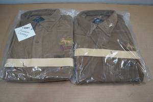 2 Boundary Waters Long Sleeve Button Up Shirts -Large