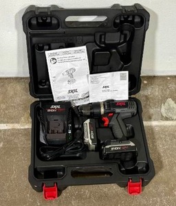 lot 24 image: SKIL 20V Battery Powered Drill wBatteries & Charger