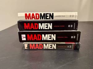 lot 74 image: Mad Men  DVD Seasons 1-4