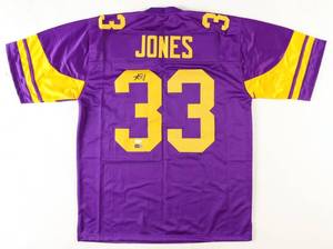 lot 7 image: Aaron Jones Signed Speed Rush Pro Style Jersey (JSA & PIA)