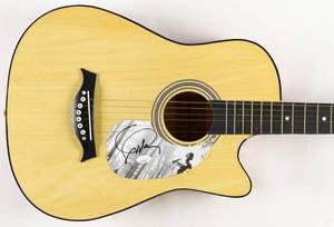 lot 1 image: Taylor Swift Signed 34 Acoustic Guitar (JSA)