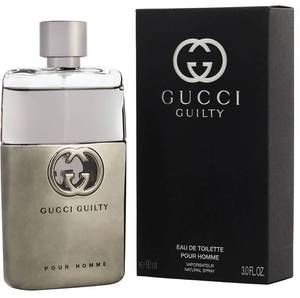 lot 27A image: Mens Gucci Guilty Pour Homme Eau de Toilette - 90ml  3.0oz - Brand New in Original Packaging $120 Retail