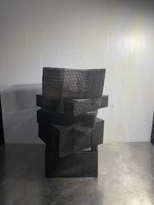 lot 20 image: Set of Six Durable Wire Mesh Baskets for Industrial or Home Use