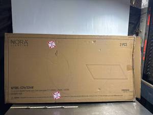 lot 64 image: Nora Lighting LED Backlit Panel 2x4 ft NPDBL-E24334W 2PCS Selectable CCT 45W