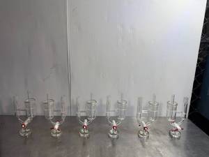 lot 94 image: Laboratory Glass Cold Traps Set Borosilicate Joint Size 2440 3540