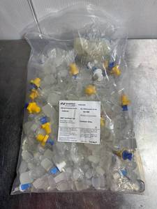 lot 95 image: Bag of 50 VWR Centrifuge Tubes with Closures Laboratory Glassware