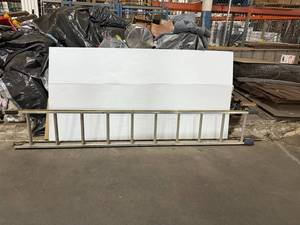 lot 110 image: Bauer 10-Foot Ladder Aluminum Construction Durable Design