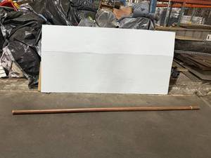 lot 111 image: Long Durable Copper Pipe for Plumbing Construction 10ft and 2 Diameter