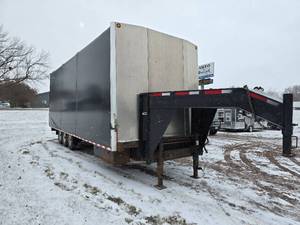 2012 Finish Line Trailers Goose Neck Enclosed Trailer