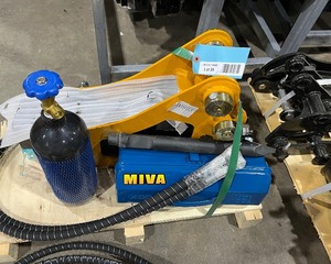 lot 35 image: MIVA Hydraulic Breaker