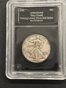 1941 Walking Liberty Half Dollar
