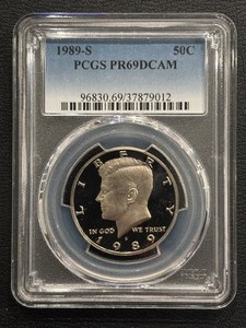 1989-S Kennedy Half Dollar Proof PCGS PR69 Deep Cameo