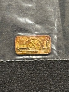 1 Gram .999 Fine Silver Bar