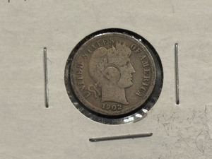 1902 Barber Dime