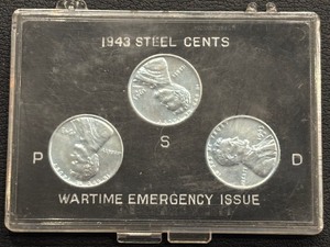 1943 Steel Cent Set