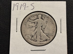 1919-S Walking Liberty Half Dollar