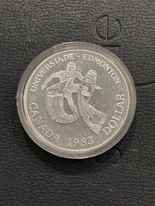 1983 Canada Silver Dollar Edmonton
