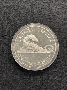 1986 Canada Silver Dollar Vancouver