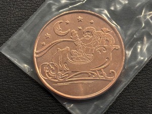 1 Ounce .999 Fine Copper Round