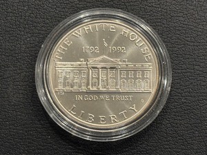 1992-D White House Silver Dollar