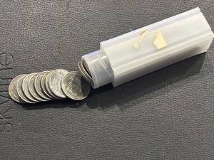 Roll of Steel Wheat Cents