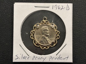 Silver Penny Pendant