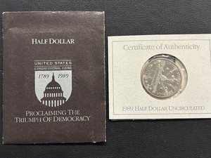 1989-D Congress Half Dollar
