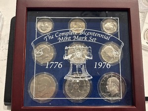 Complete 1976 Bicentennial Mint Mark Set