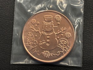 .999 Fine Copper Round