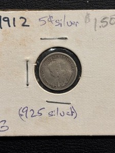 1912 Canada Nickel Silver