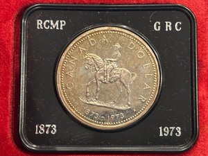 1973 Canada Silver Dollar RCMP