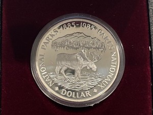 1985 Canada Silver Dollar National Parks