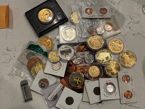 Coins, Tokens, Medallions