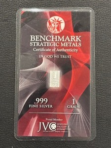 1 Grain .999 Fine Silver